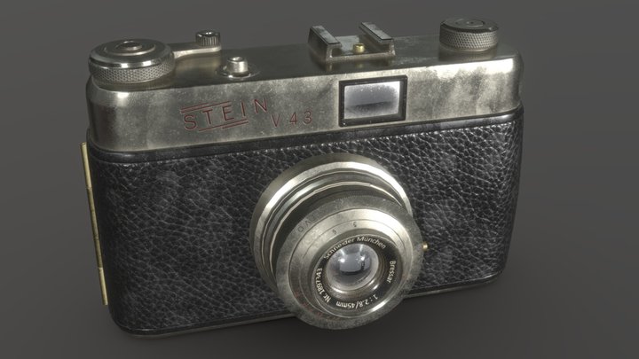 Vintage Camera - PBR game-ready 3D Model