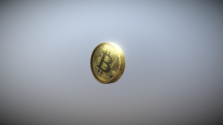Bitcoin 3D Model