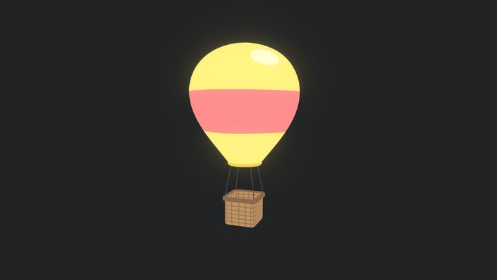 Hot air balloon – Modello 3D gratuito STL