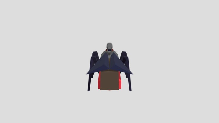 Arma Distancia Color 3D Model