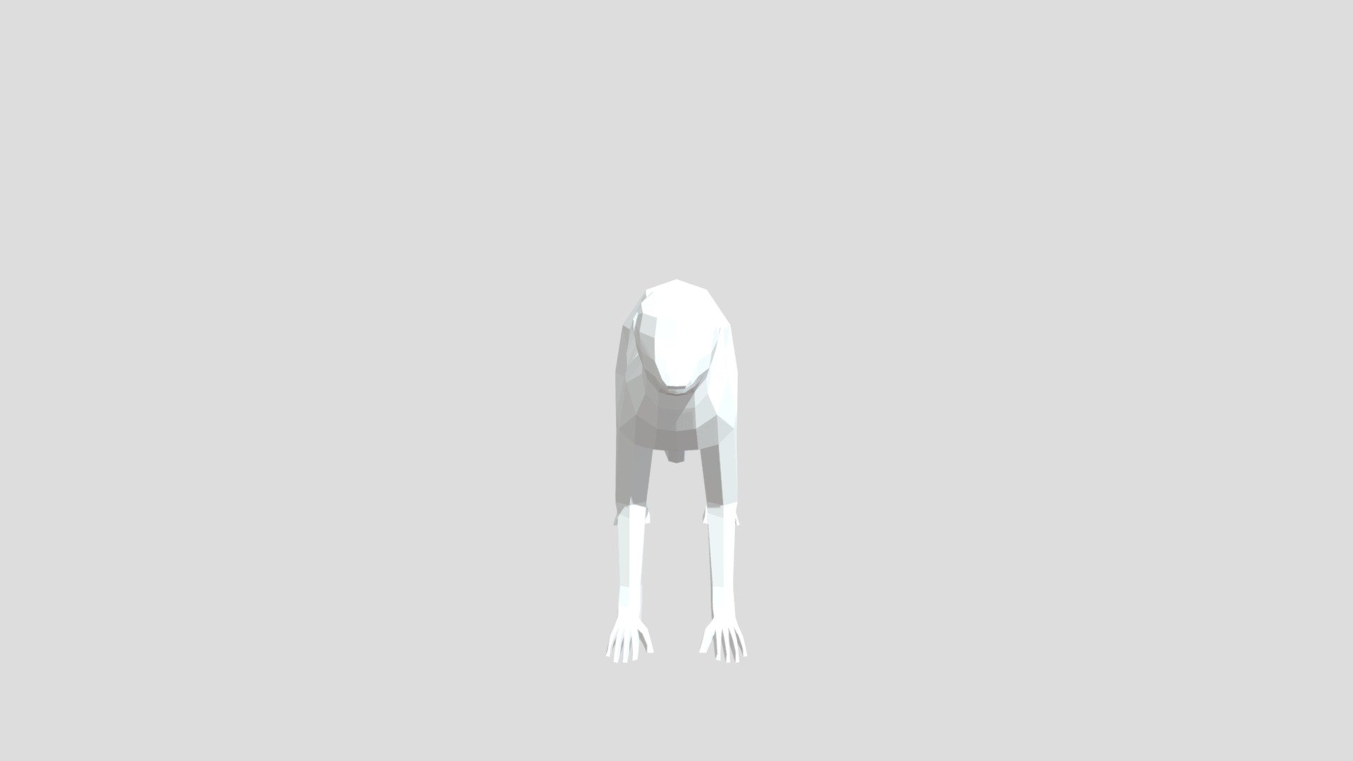 Spider monkey from Poly by Google