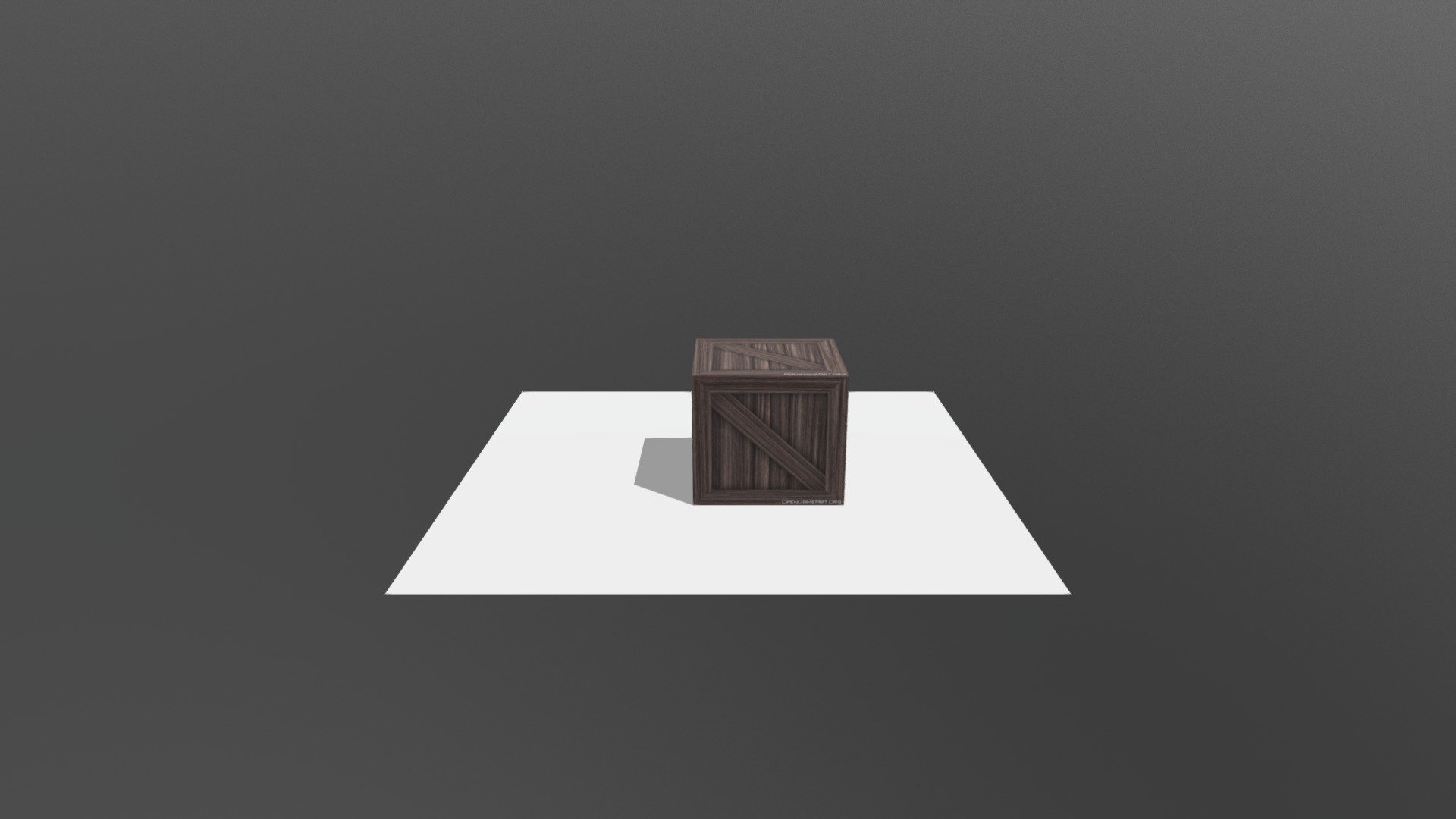 Crate — Sketchfab embed 3D viewer