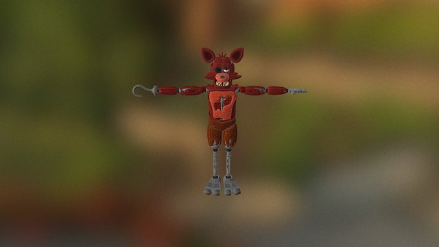 Foxy 3D Model