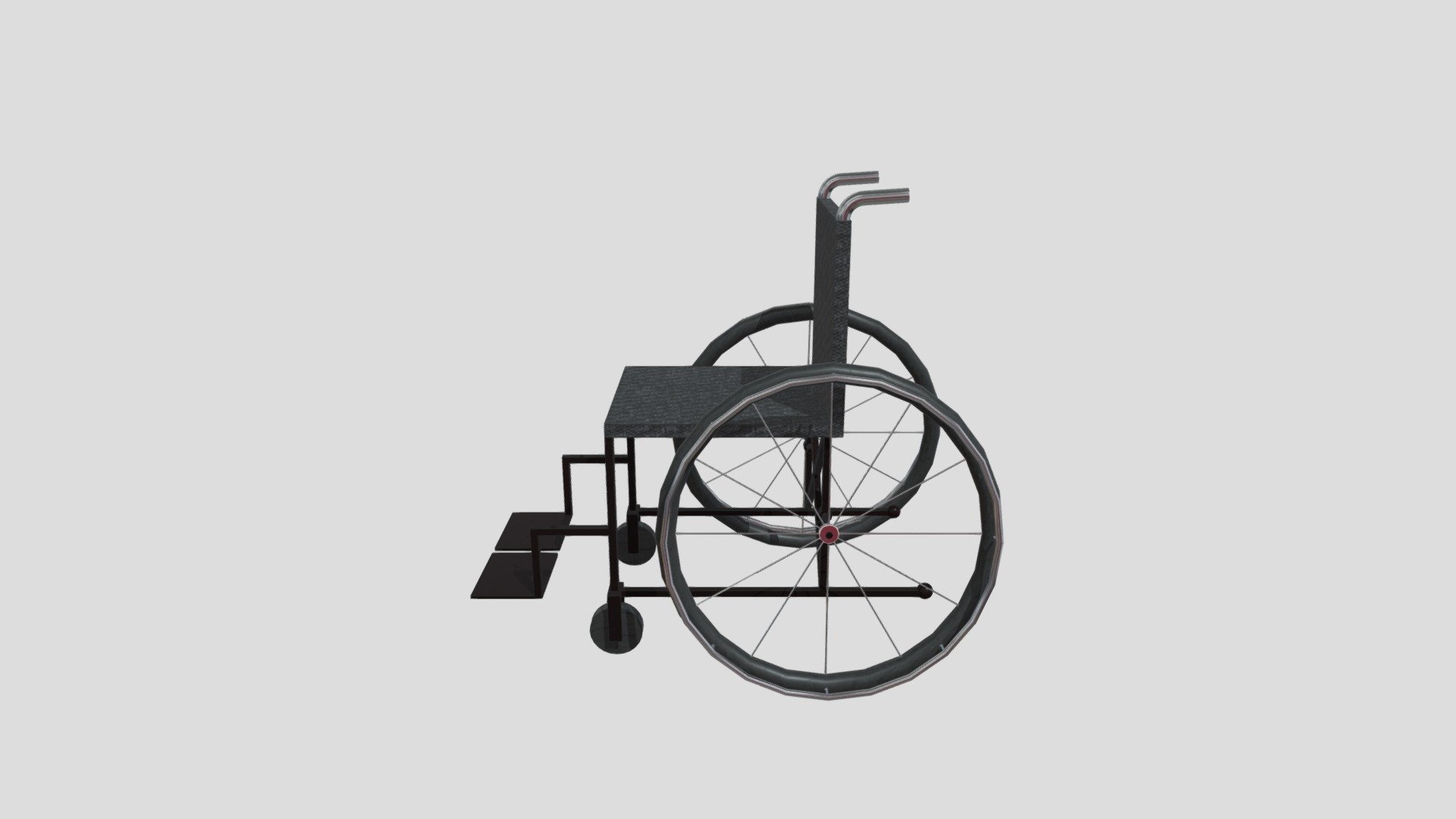 Wheelchair 3D model by emmywerni [9ff1763] Sketchfab