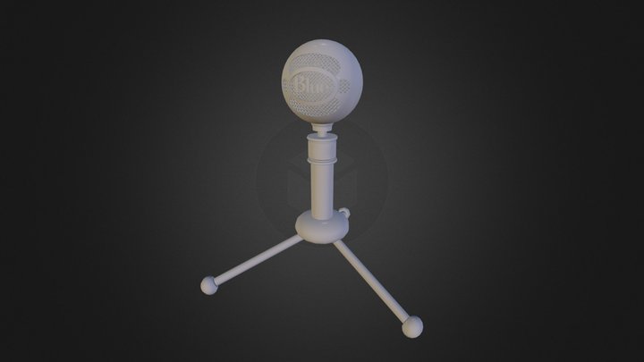 Microphone 3D Model