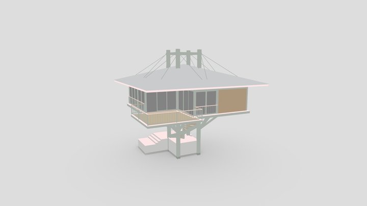 FOREST HOUSE 3D Model