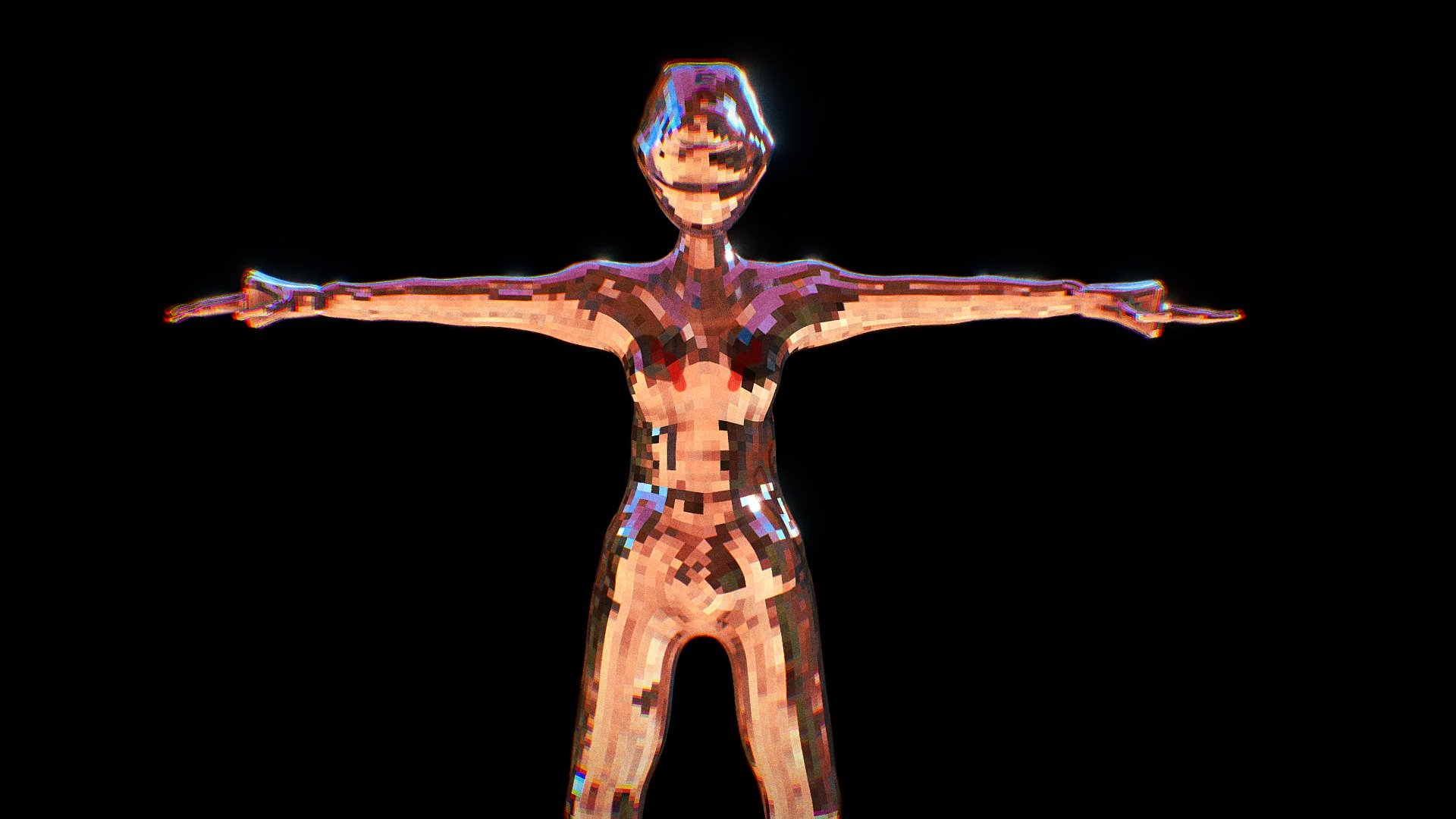 The disco man - 3D model by justeroy [9ff4b48] - Sketchfab