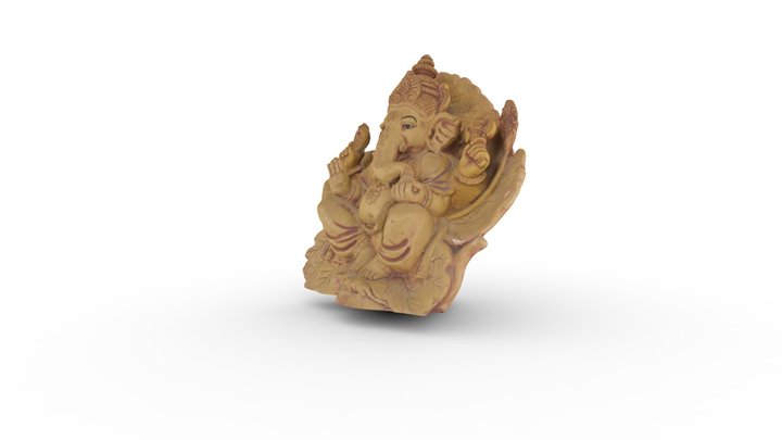 Ganesha on a Leaf