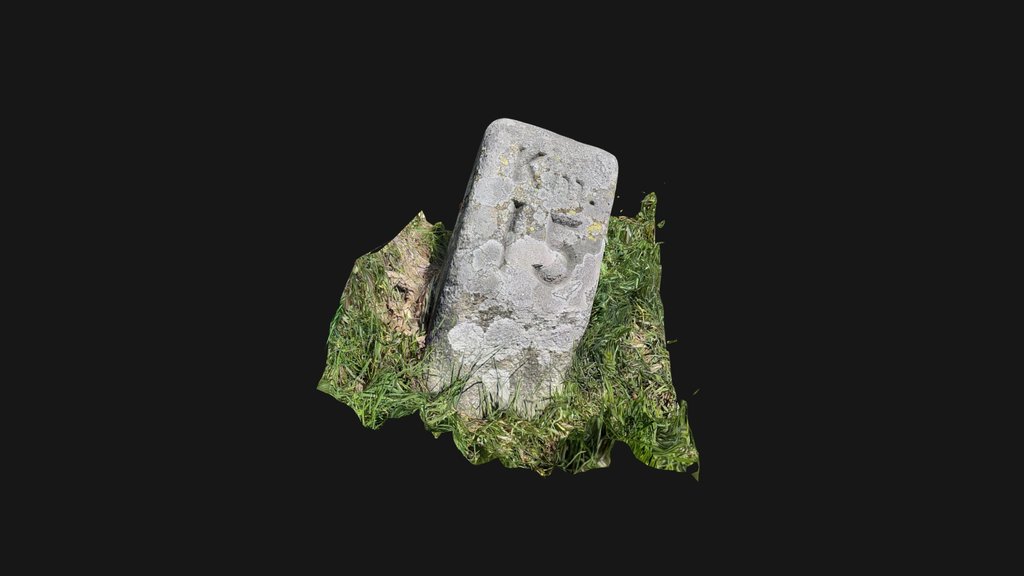 Milestone Klausenpass Km 15 von Altdorf