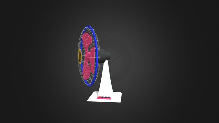 F1 - Fan 3D - Final 3D Model
