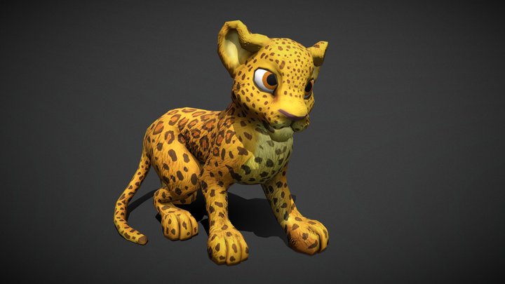 Little Jaguar | In Game - 3D Character 3D Model