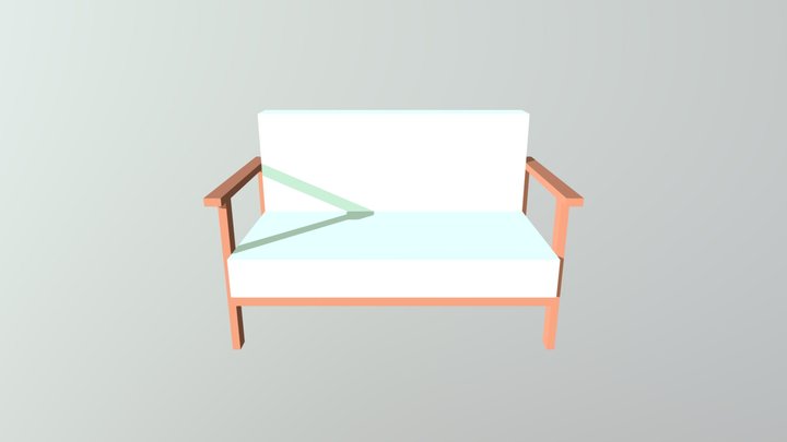 Sofa Testing 3D Model
