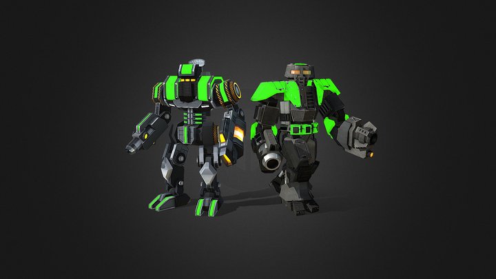 BAR | Commanders 3D Model