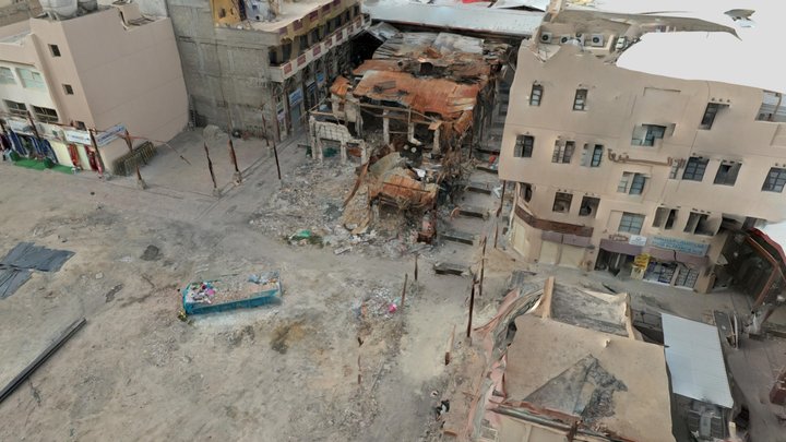 Souq Al Silah reconstruction - combined 3D Model