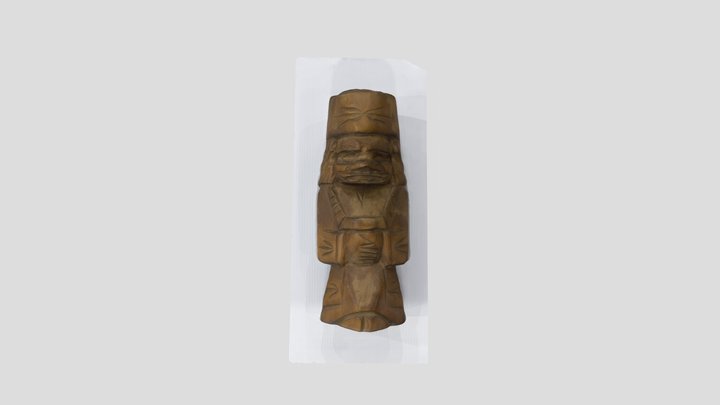 Ainu Nipopo Doll 3D Model