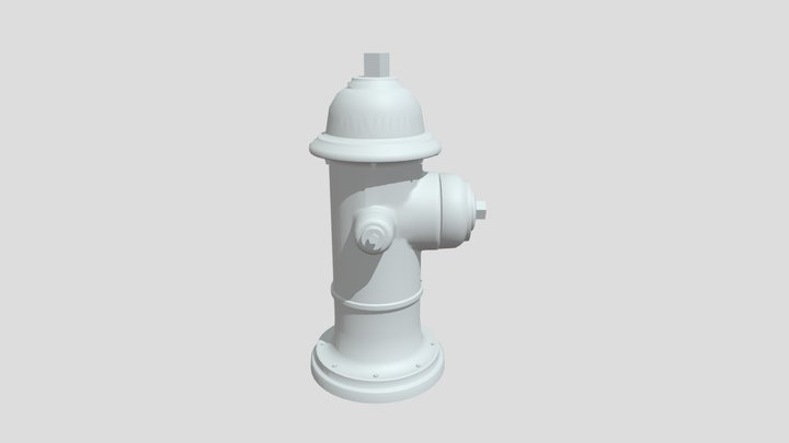 Fire Hydrent 3D Model