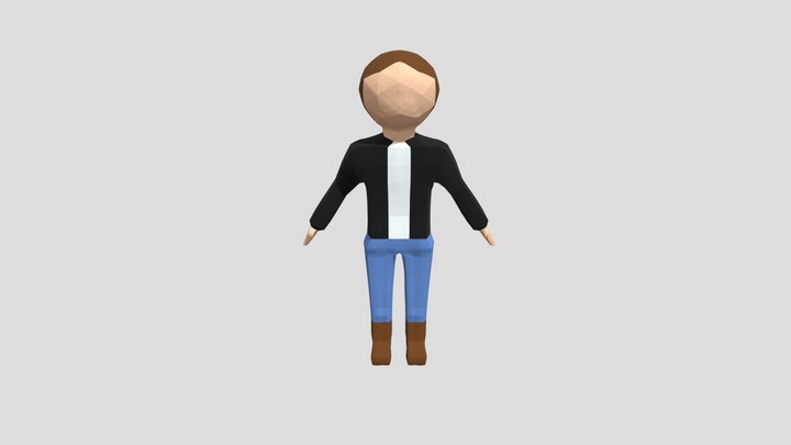 Receiving An Uppercut 3D Model