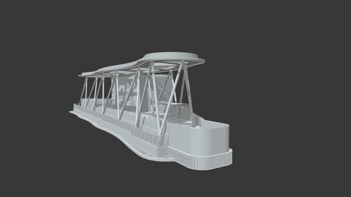 泳池1 3D Model