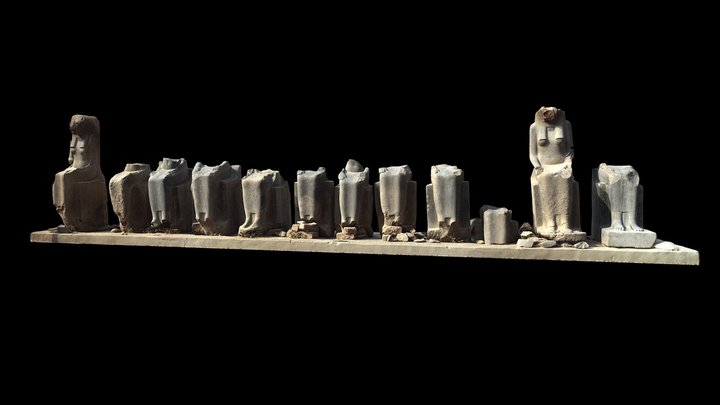 Karnak-temple 3D models - Sketchfab