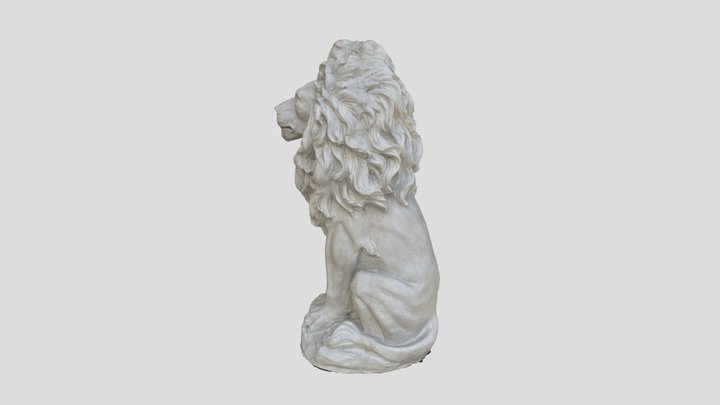Lion 3D Model