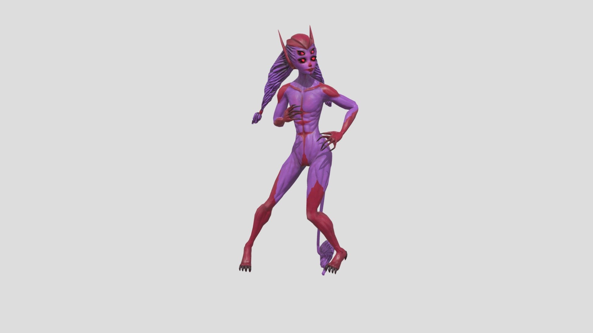 Character Posed