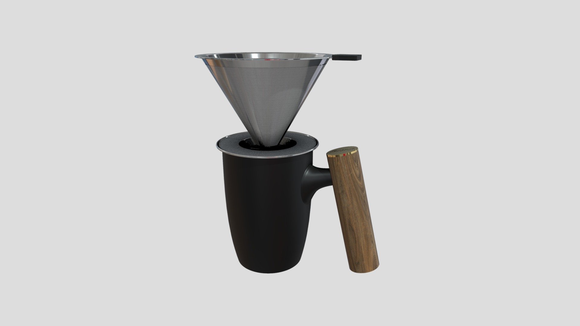 SLS Dripper Coffee Mug Set CZ-03A — Sketchfab embed 3D viewer