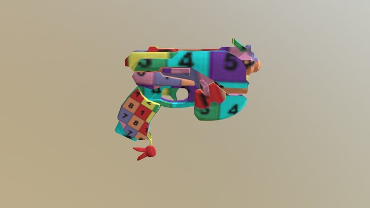 D.Va Light Gun2 3D Model