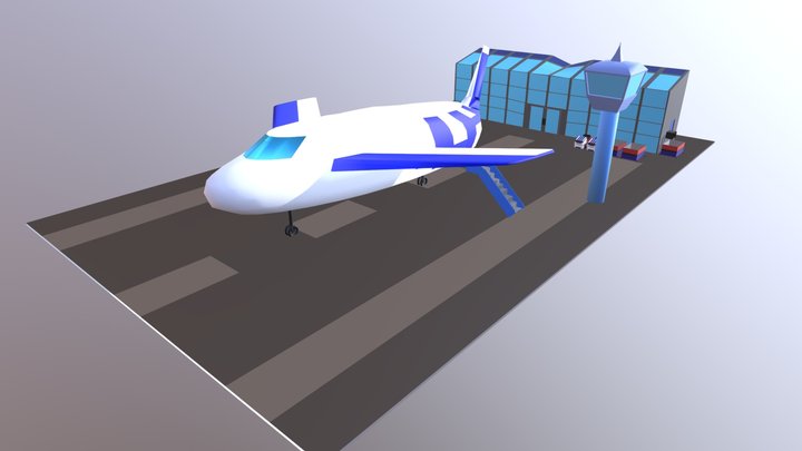 Airport Environment 1.0 3D Model