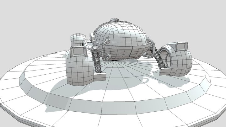Tron-mobile 3D Model