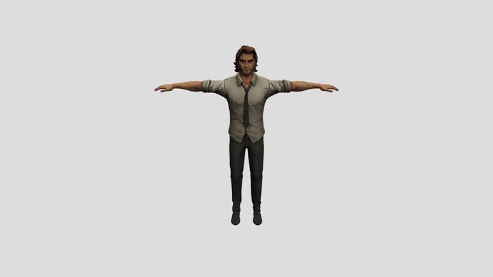 Bigby Wolf | The Wolf Among Us 3D Model