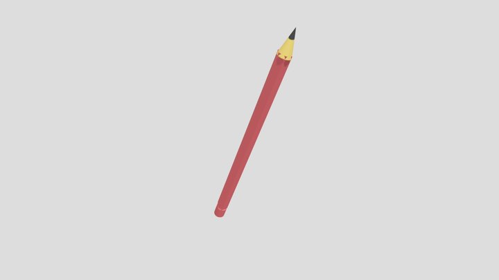 Pencil 3D Model