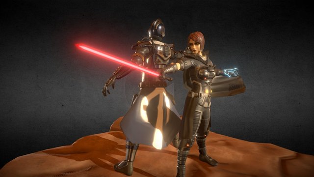 The Old Republic - Team up 3D Model