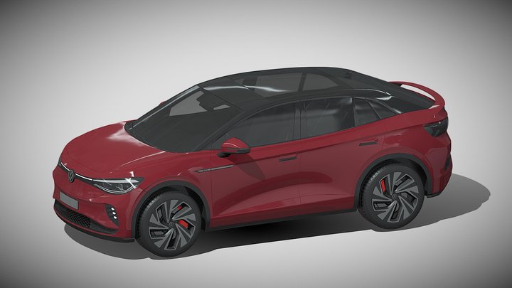 2022 Volkswagen ID5 GTX 3D Model