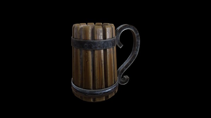 Jarra De Cerveza 3D Model