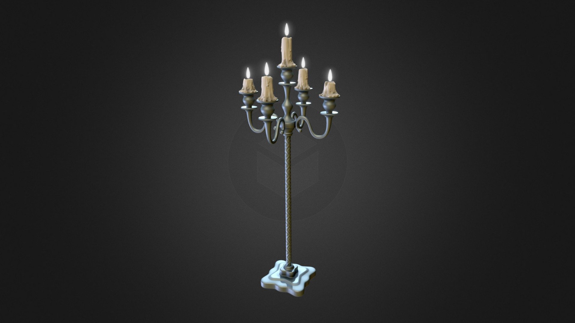 Candlestick (highpoly)