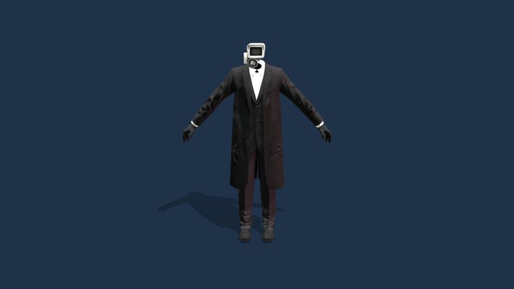 cameraman from skibidi verse – Free 3D Model STL