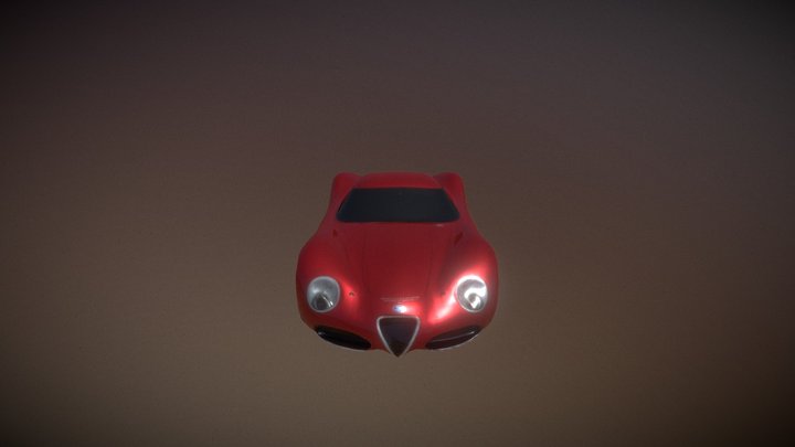 Red Elegance 3D Model