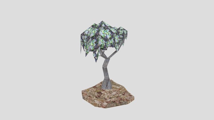 Tree Abandoned 3D Model