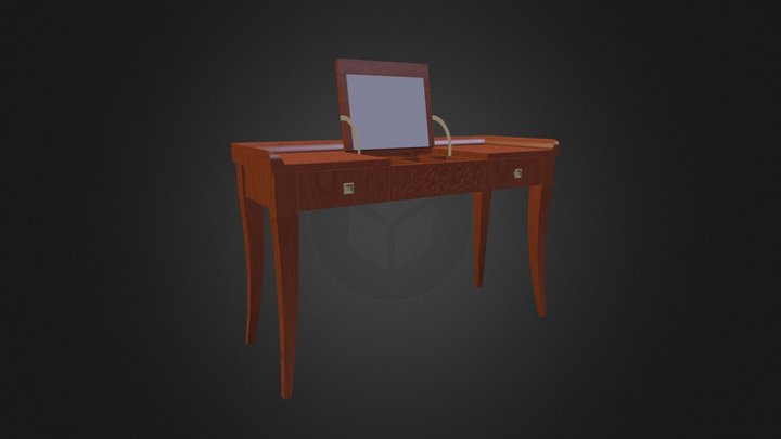 ClassicDesk 3D Model