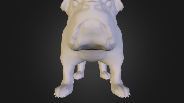 bulldog-obj-mtl-jpg.zip 3D Model