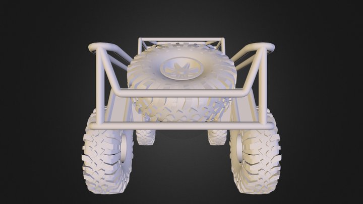 Tube concept truck 3D Model
