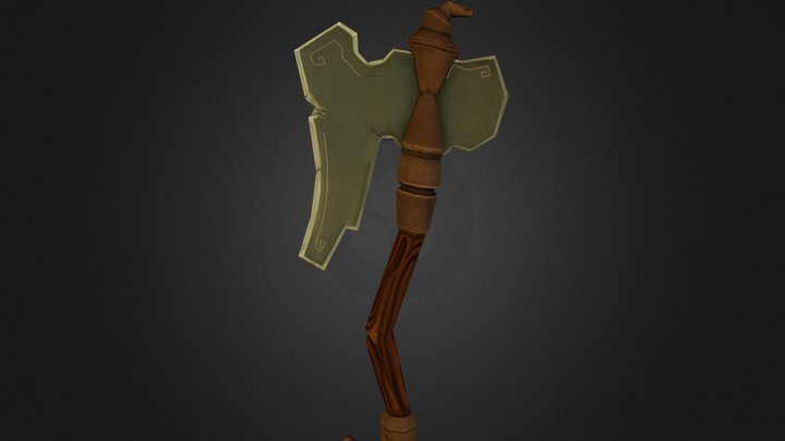 Goblin Axe 3D Model