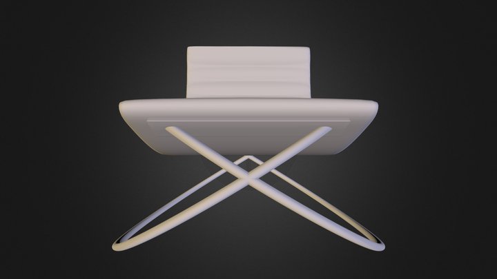 Circle chair 3D Model
