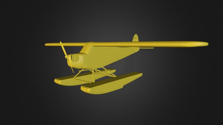 Piper PA18-150 test 3D Model