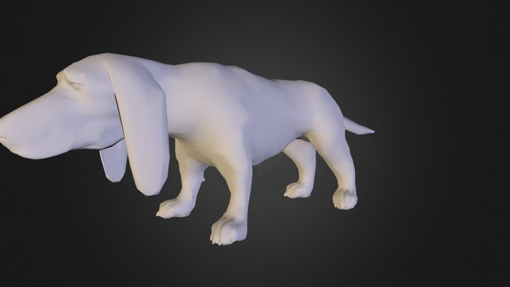 basset-obj.zip 3D Model