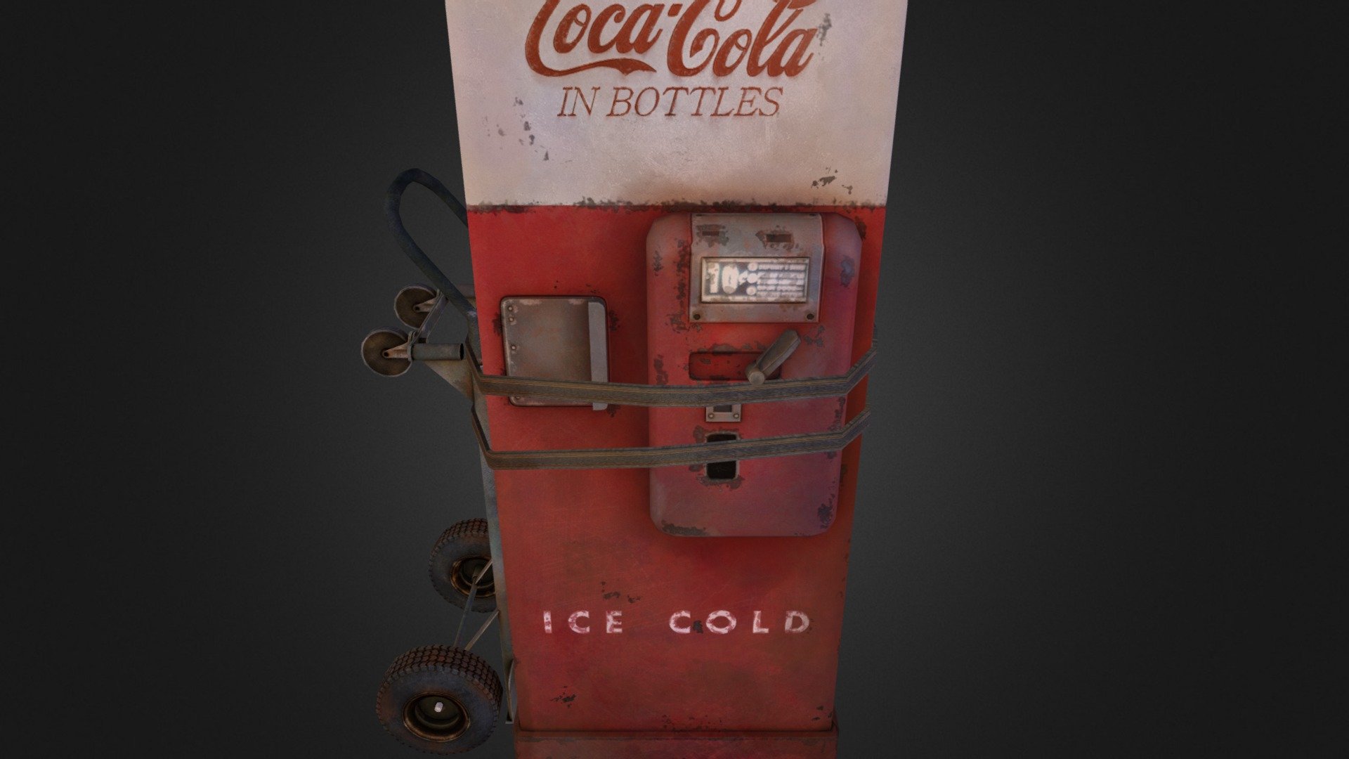 C-51 Cavalier Coke Machine - 3D model by tiptop3d [AmzPDkH] - Sketchfab