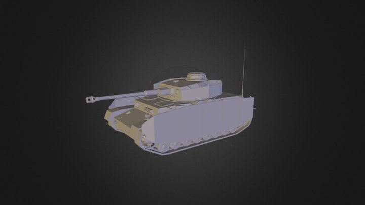 Pzkpfw IV Ausf H 3D Model