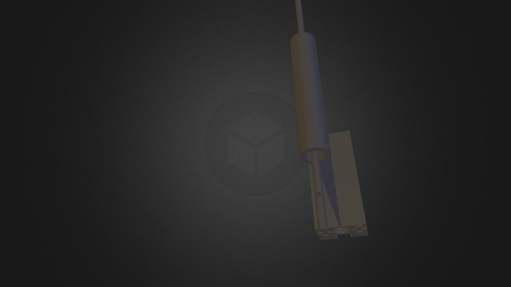 banc de test 3D Model