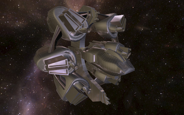 SomeOtherSpacecraft.obj 3D Model