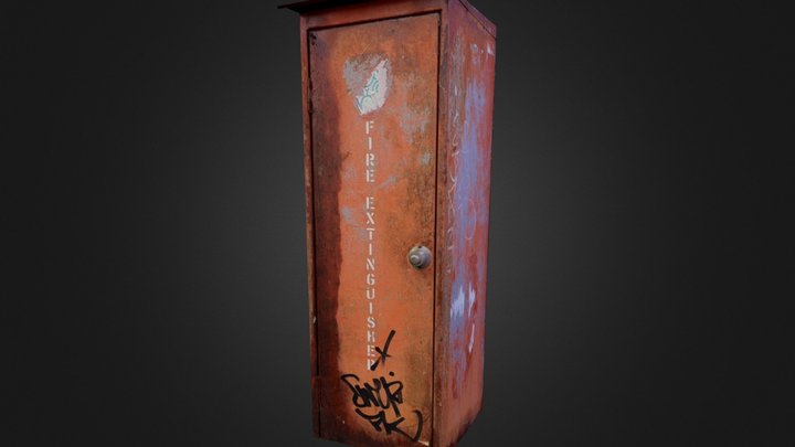 fire box sketchfab 3D Model